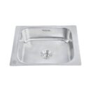 Hindware Stainless Steel Sink Pressed Series SINGLE BOWL FLAMINGO 24 x 20 x 8 ( 24 x 20 inches ) - Glossy