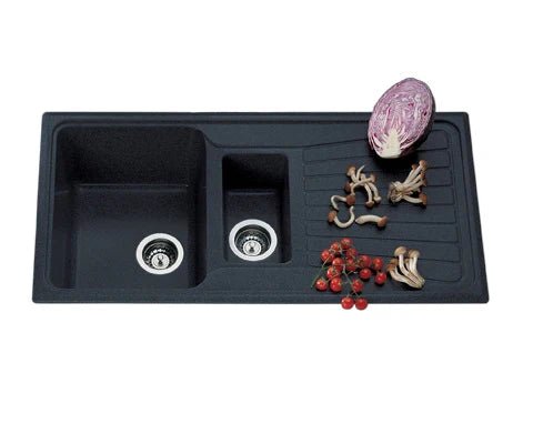 Nirali Quartz Sink Quartz Premium Range GRANIO ( 39 x 19.5 inches ) - Beige Granite