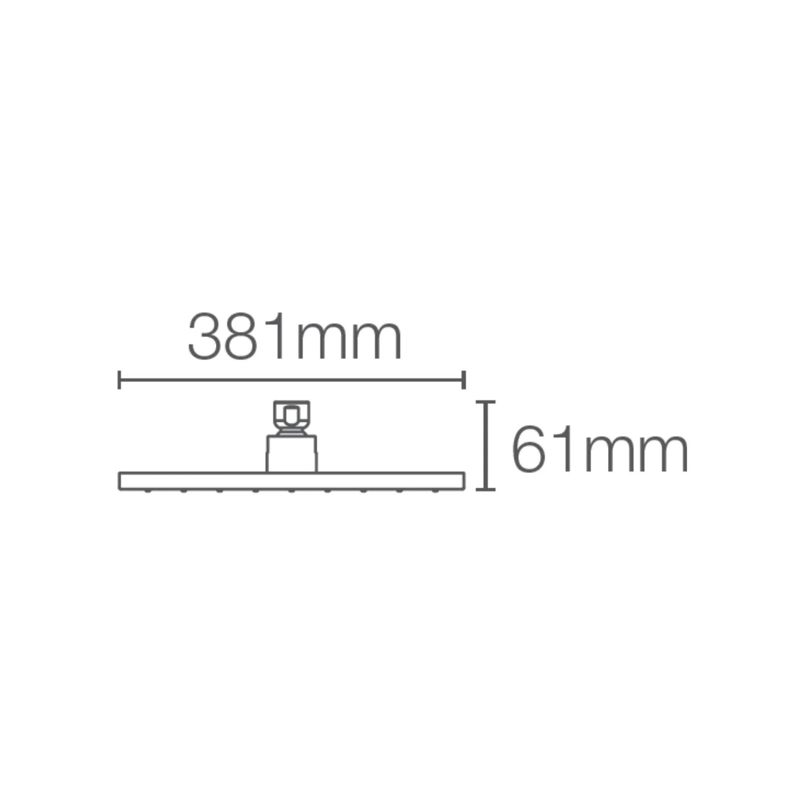 Kohler Single Flow Overhead Shower Modern Life 9301IN-CL-AF - French Gold - Image 2