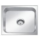Nirali Stainless Steel Sink Rectangular Straight Range ORRA ( 15 x 12 inches ) - Glossy