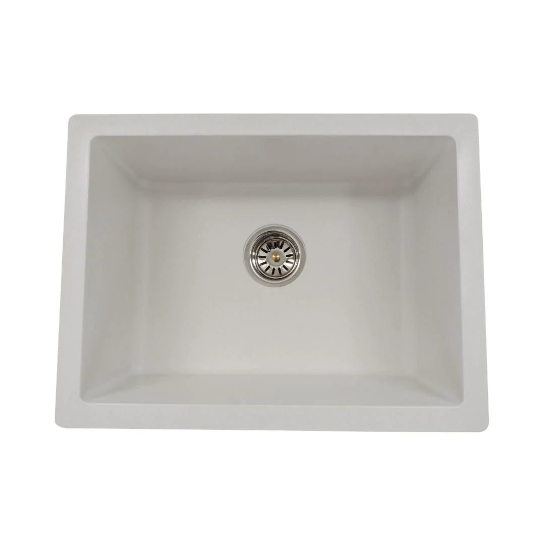Hindware Quartz Sink Sapphire SAPPHIRE 21 X 18 X 8 ( 21 x 18 inches ) - White DX - Image 2