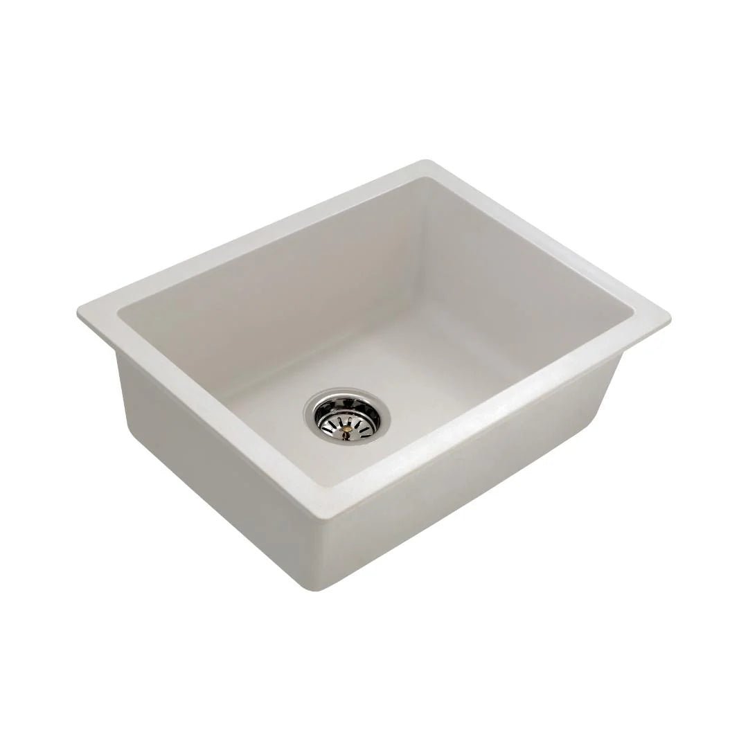 Hindware Quartz Sink Sapphire SAPPHIRE 21 X 18 X 8 ( 21 x 18 inches ) - White DX - Image 3