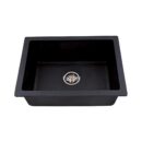 Hindware Quartz Sink Sapphire SAPPHIRE 28.5 X 19 X 8 ( 28.5 x 19 inches ) - Black