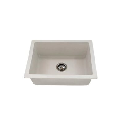Hindware Quartz Sink Sapphire SAPPHIRE 28.5 X 19 X 8 ( 28.5 x 19 inches ) - White