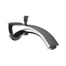 Jaquar Wall Mounted Spout Arc SPJ-BCH-87463 - Black Chrome