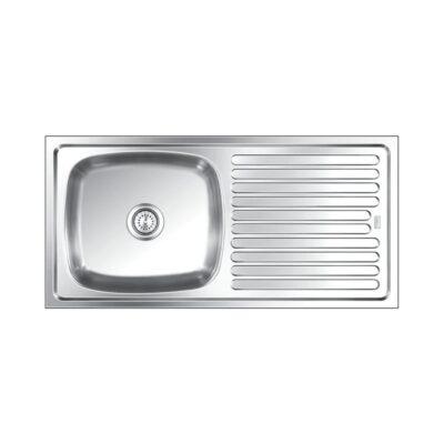 Nirali Stainless Steel Sink Popular Range ELEGANCE MINI ( 30 x 20 inches ) - Glossy