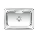 Nirali Stainless Steel Sink D'Signo Range EUREKA DELUX BIG ( 31.5 x 20 inches ) - Glossy