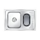 Nirali Stainless Steel Sink D'Signo Range FANTASY BIG ( 34 x 20 inches ) - Anti-Scratch