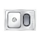Nirali Stainless Steel Sink D'Signo Range FANTASY SMALL ( 30 x 20 inches ) - Glossy