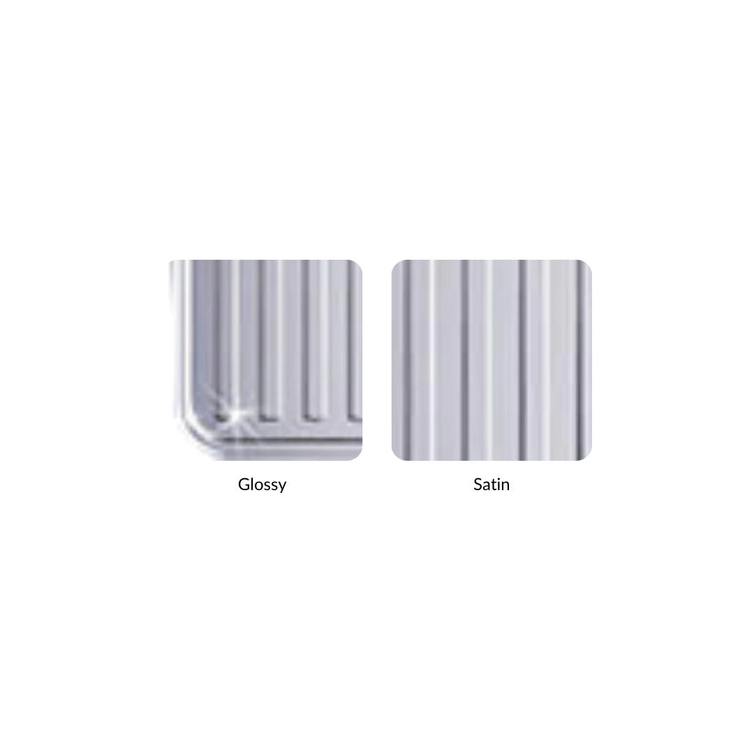 Nirali Stainless Steel Sink D'Signo Range TRION PLAIN ( 20 x 20 inches ) - Satin - Image 2