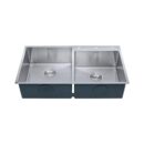 Hindware Stainless Steel Sink Designer Series SUPERIO NEO PLUS 37x20x9 ( 37 x 20 inches ) - Satin